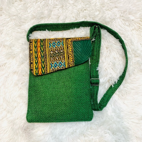 Handbags - Uganda Home-made Crossbody | Green